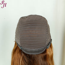 【Nikita】FH highlight human hair wig bob wig with bang