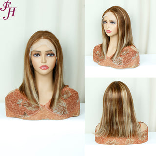 【Nikita】FH wholesale highlight color lace frontal human hair wig