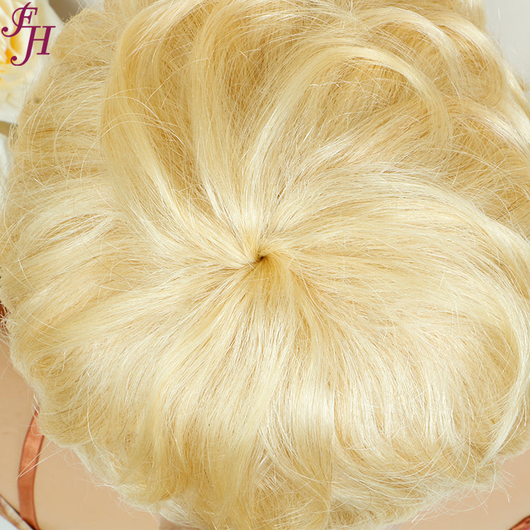 【Nikita】FH Q15726 613 blonde pixie cut machine made human hair wig