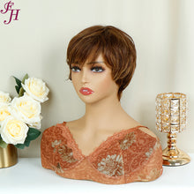 【Nikita】FH Q15727 wholesale machine made pixie cut human hair wig