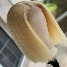 Load image into Gallery viewer, FH 613 blonde 13x4 lace closure human hair original hair wig