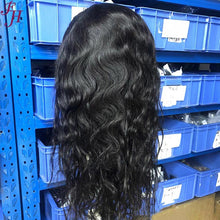 Load image into Gallery viewer, FH customized human hair wig hd lace body wave 13x4 lace frontal wig