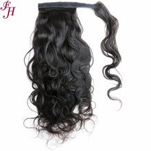 Load image into Gallery viewer, FH 100% virgin human hair body wave velcro ponytail