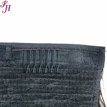 Load image into Gallery viewer, FH 100% virgin human hair body wave velcro ponytail