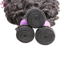 FH three pieces deep wave human hair bundles