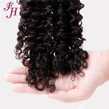 FH one piece cuticle aligned hair deep wave human hair bundle