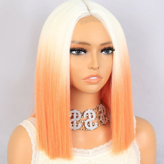 FHGZ P13871 ombre color short bob synthetic wig