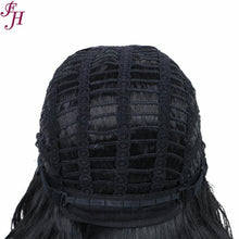 no10 ✨2PCS 50% OFF✨FH P13613 natural black wavy synthetic wig