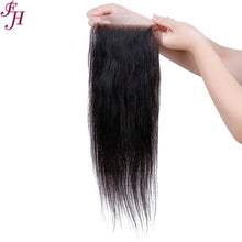 FH HD 4x4 straight raw huaman hair closure