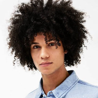 Creamily 8 inch Short Kinky Curly Human Hair Wigs 520