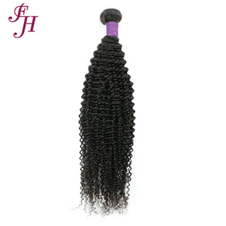 FH one piece cuticle aligned hair weaving kinky curly hair bundles