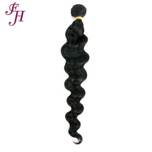 FH one piece malaysian loose deep wave hair bundles