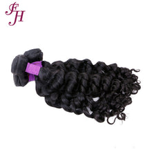 Load image into Gallery viewer, FH three pieces loose deep wave human hair bundles