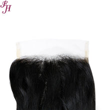 FH human hair 5x5 loose deep wave lace closure