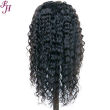 Load image into Gallery viewer, FH high density 13x4 HD lace front wig loose deep raw virgin human hair wig