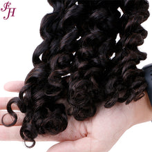 FH three pieces loose deep wave human hair bundles