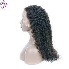 FH high density 13x4 HD lace front wig loose deep raw virgin human hair wig