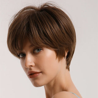 FHTK FH-WS3040 #10B:12B short pixie bang hair synthetic wig