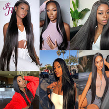 Load image into Gallery viewer, FH wholesale bone straight hair bundlenatural black human hair bundle