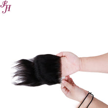 FH human hair 5x5 straight hair lace closure