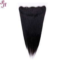 Load image into Gallery viewer, FH human hair 13x4 straight lace frontal