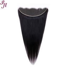 Load image into Gallery viewer, FH human hair 13x4 straight lace frontal