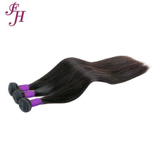 FH three pieces raw cambodian virgin straight hair bundle