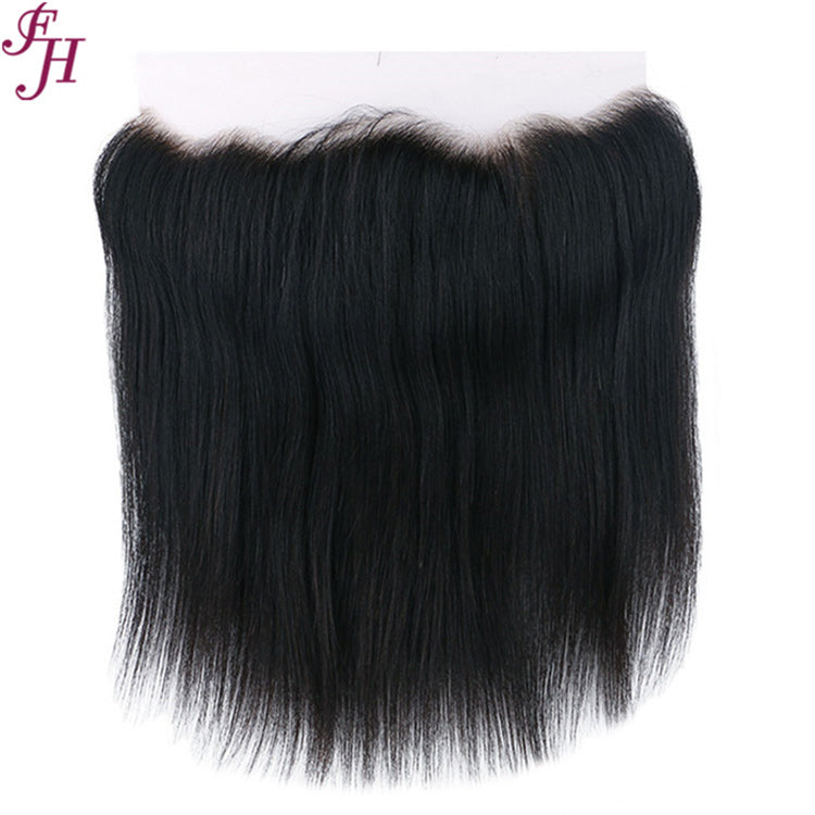 FH three straight hair bundles with one 13x4 hd lace frontal