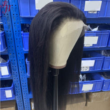 Load image into Gallery viewer, FH original human hair wig 13x4 hd swiss lace frontal wig
