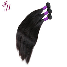 FH three pieces raw cambodian virgin straight hair bundle