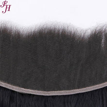 Load image into Gallery viewer, FH human hair 13x4 straight lace frontal