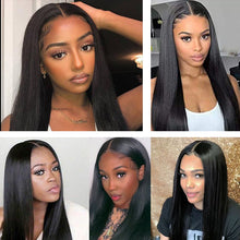 Load image into Gallery viewer, FH human hair 13x4 straight lace frontal