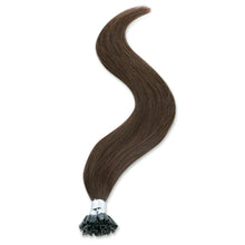 FH wholesale chocolate drown human hair u tip hair extensions