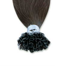 FH wholesale chocolate drown human hair u tip hair extensions