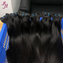 Load image into Gallery viewer, FH wholesale bone straight hair bundlenatural black human hair bundle