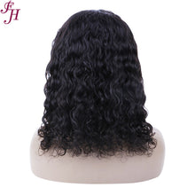 FH brazilian cuticle aligned hair human hair wig water wave headband wig